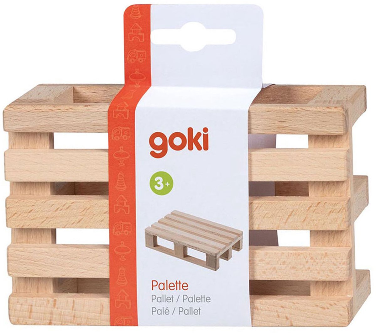 Palette de meubles de marionnettes en bois goki