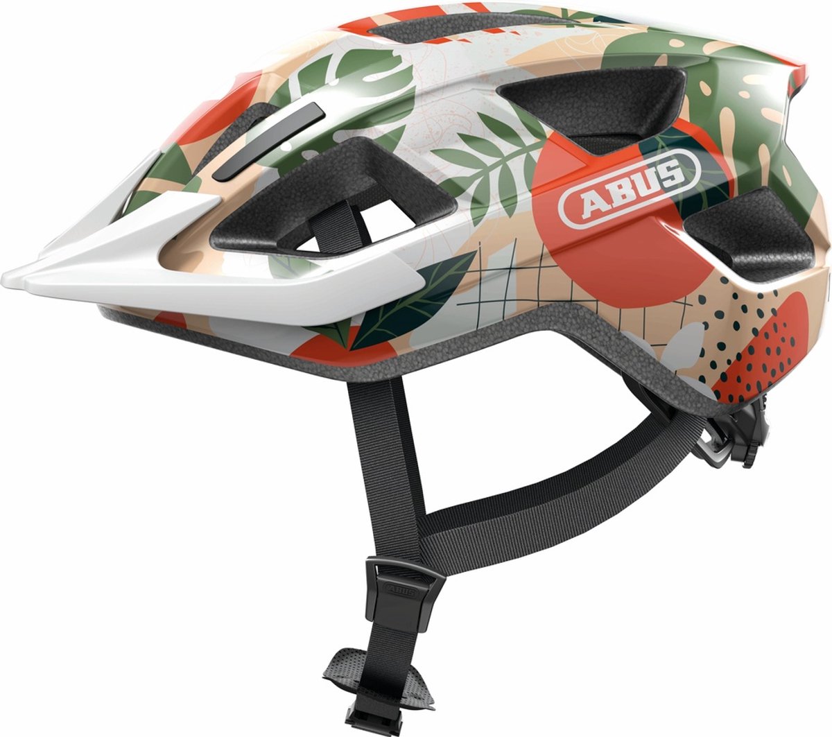 Abus urban casque de vélo aduro 3.0 02033 orange palm-s