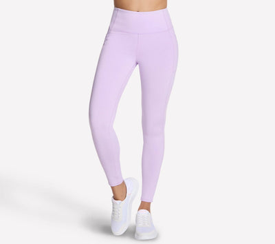 Skechers gowalk hw leggings ii legging femme - violet clair