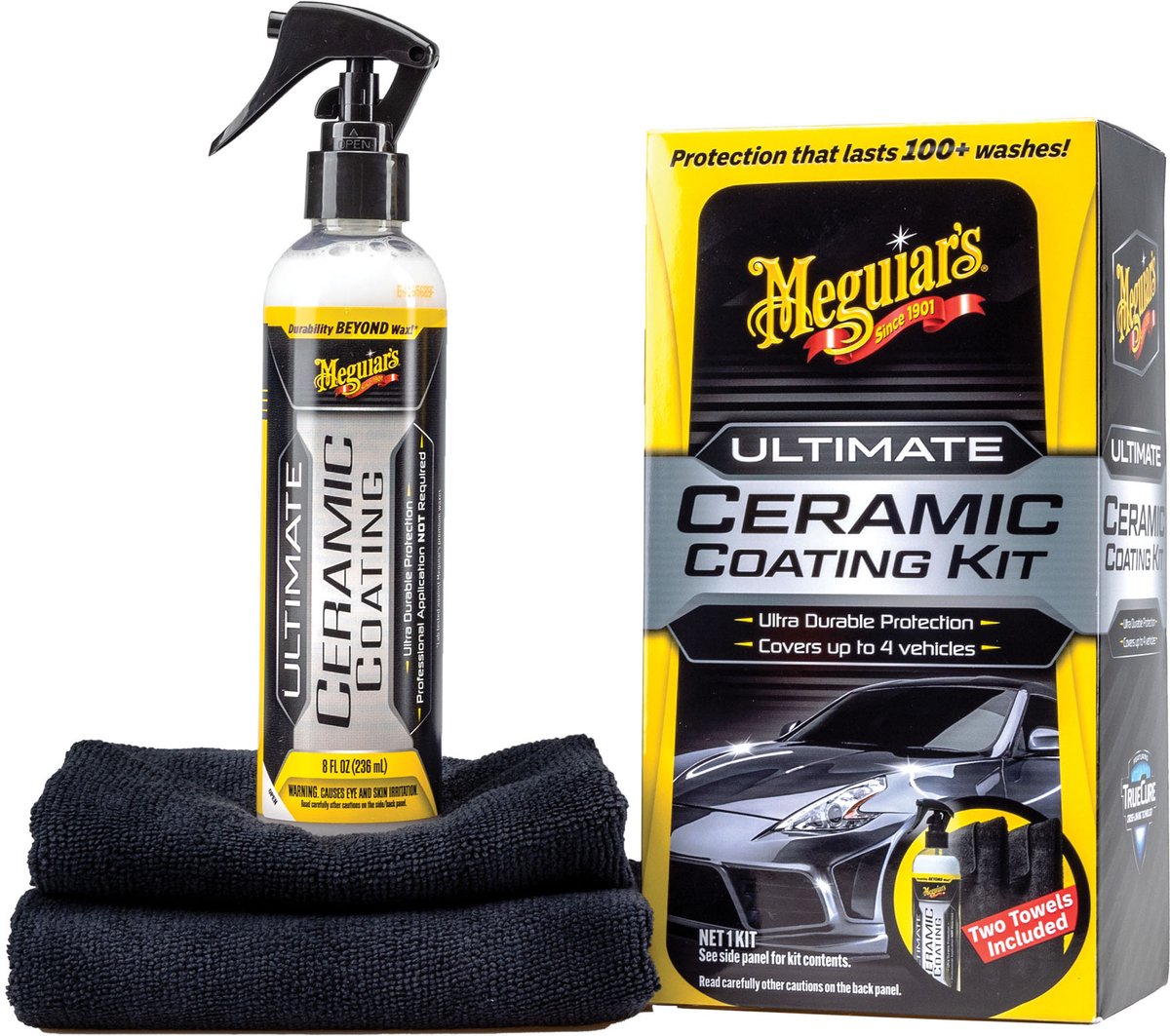 Kit de revêtement céramique ultime de Meguiar's revêtement céramique