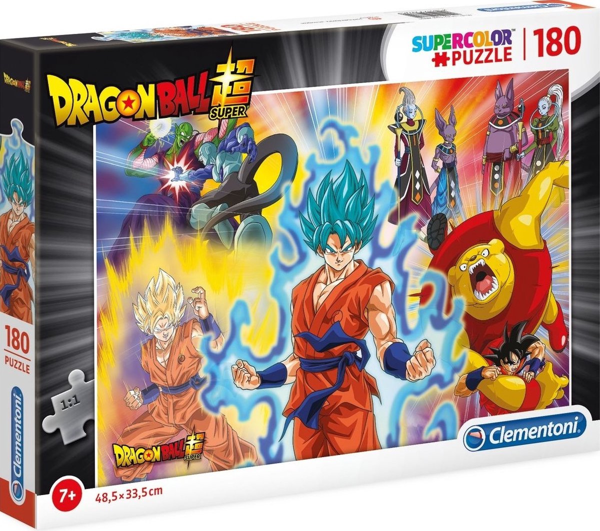 Clementoni - puzzle - 180 pièces - dragon ball - puzzle pour enfants