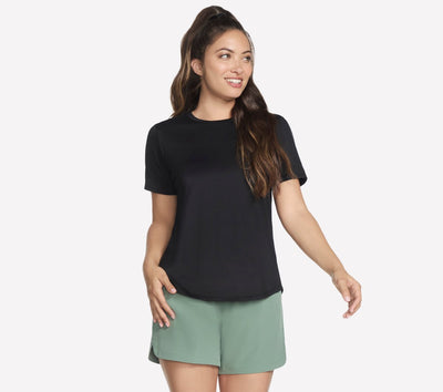 Skechers godri swift tee t-shirt femme - noir