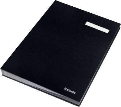 Papier cartonné Esselte - avec 20 intercalaires - noir