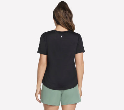 Skechers godri swift tee t-shirt femme - noir