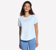 Skechers godri swift tee t-shirt femme - bleu