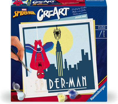 Ravensburger Creart peinture au numéro Marvel Spiderman