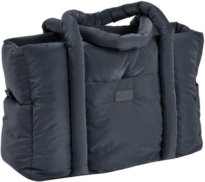 Sac à couches Béaba puffy paris - 25l - sac d'allaitement - incl. compartiment réfrigérant pour tapis d'allaitement - 10 compartiments - gris - gris chiné foncé