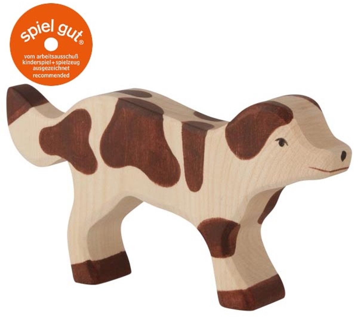 Ferme Holztiger - chien de ferme - 14x2x8cm - figurine en bois - fait main