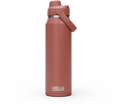Camelbak thrive chug isolé sous vide - gourde isolante en acier inoxydable - 1 l - rouge (sierra red)