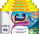 Papier toilette Nalys édition limitée - 96 rouleaux - blanc (2 couches) - pack économique