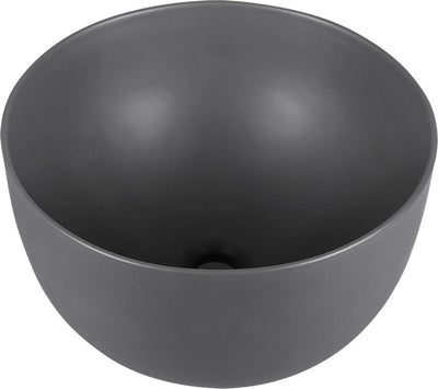 Differnz lavabo tulipe 40cm céramique gris foncé mat