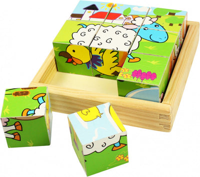 Bigjigs Farm Animals Block Puzzle