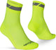 Gripgrab - chaussettes de cyclisme d'été coupe régulière classiques 1 paire de chaussettes de cyclisme coolmax - jaune haute visibilité - unisexe - taille xs (35-38)