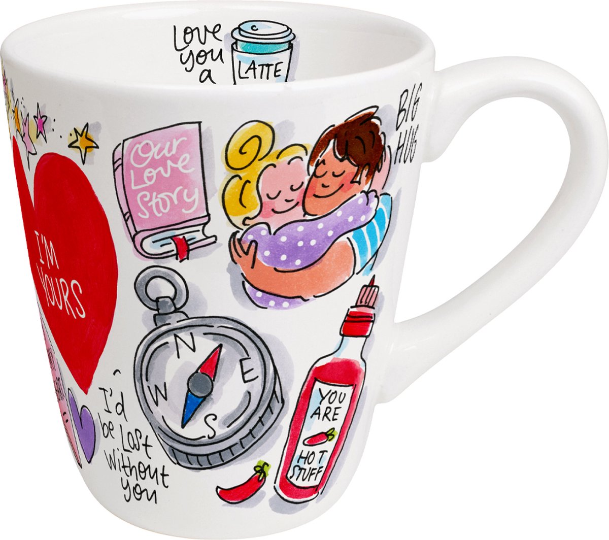 Blond Amsterdam, spéciaux, love : tasse 3d 0,35l je suis à toi