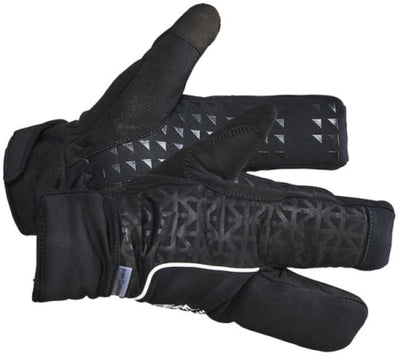 Gant à doigts fendus Craft Siberian 2.0 - noir, m