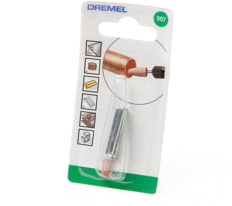 Pierre à aiguiser Dremel en oxyde d'aluminium 3,4 mm - 997
