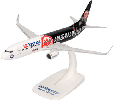 Herpa boeing 737-800 sun express eintracht francfort sge express