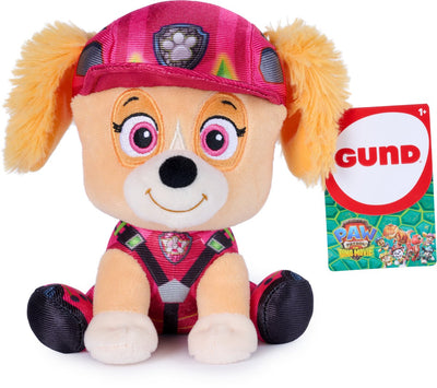 Paw Patrol Gund : The Dino Movie Plush de Skye, peluche sous licence officielle, marchandise de film, 15,2 cm