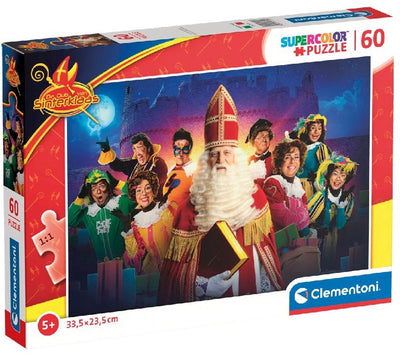 Clementoni Jigsaw Puzzle Super Color Club de Sinterklaas, 60e.