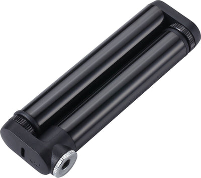 Bbb cycling doubleshot mini pompe à vélo - haute pression : 8 bar - 116 psi - tête de pompe à pression pour valves presta - pompe à main compacte vélo de course - 12 cm - bmp-102
