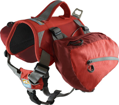Sac à dos pour chien Kurgo Baxter - porte-chien - rouge 13,5 à 38,5 kg