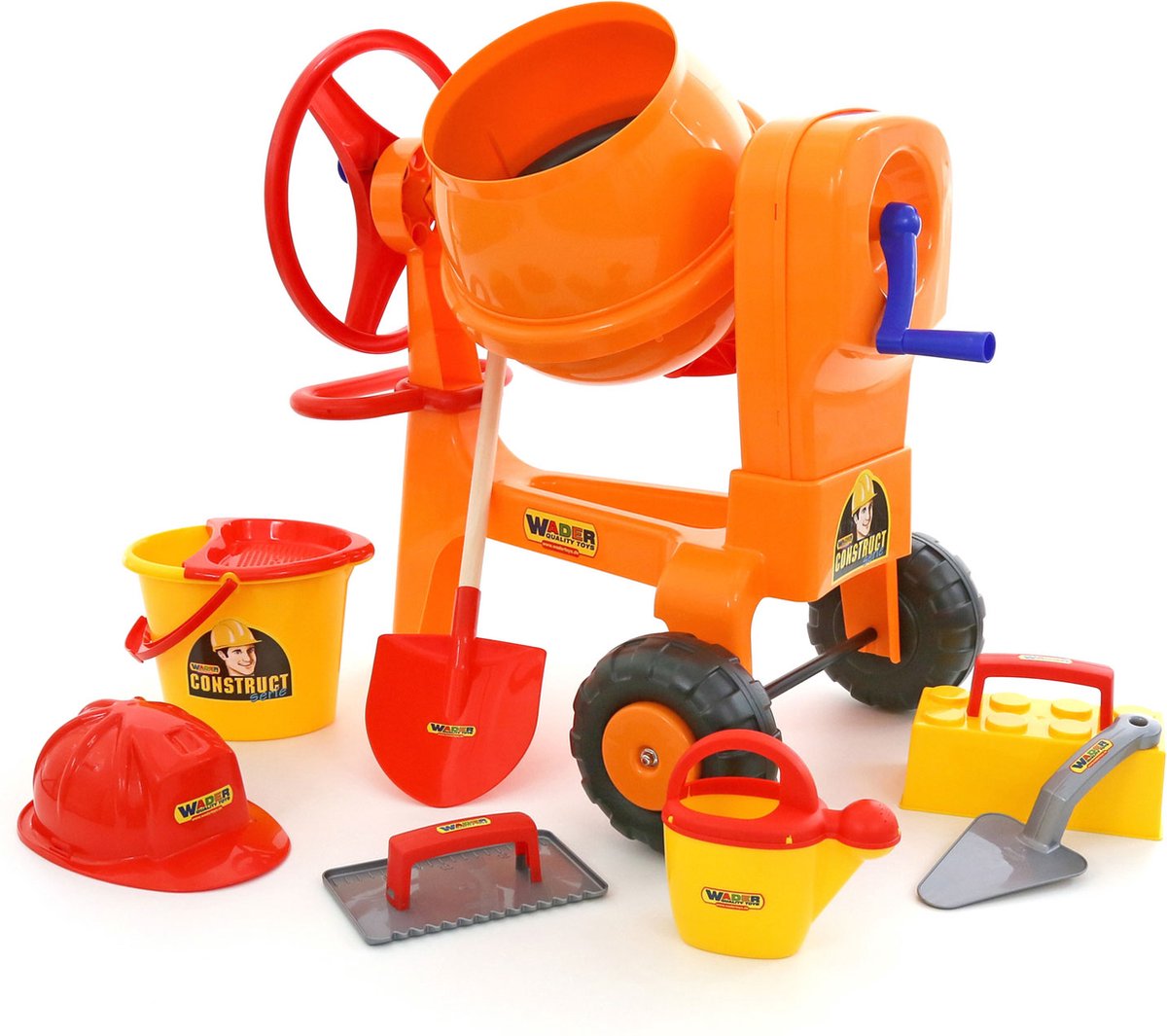 Cavallino Toys Cavallino Concrete Mill avec accessoires, 9dlg.
