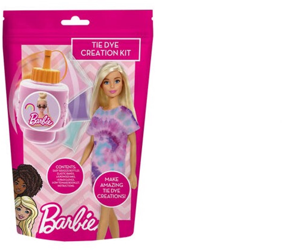 Ensemble de peinture pour t-shirt créatif Barbie