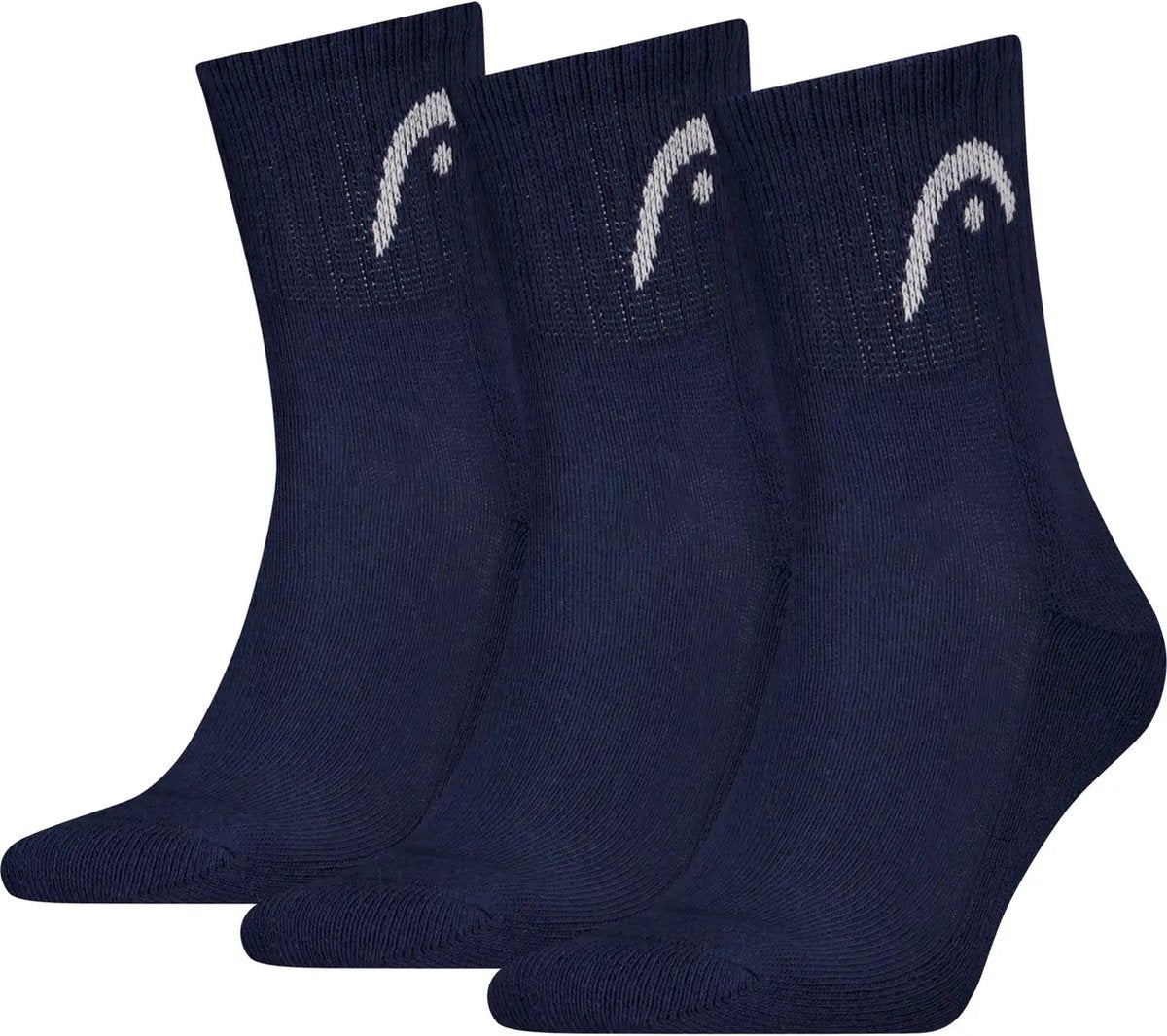 Head - unisexe - chaussettes courtes tous sports - entraînement - pack de 3 - taille 39-42