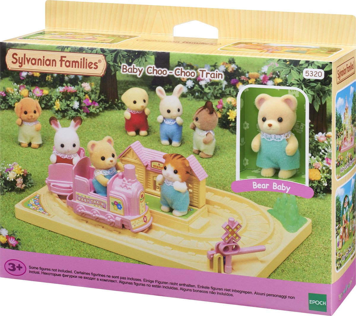 Familles Sylvanian 5320 train bébé tchou-tchou