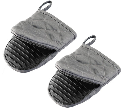 Westmark gants de cuisine mini - petits gants de cuisine pour travailler en toute sécurité sur la cuisinière et le four, gants de cuisine résistant à la chaleur jusqu'à 250 °c - 2 pièces, 15522270