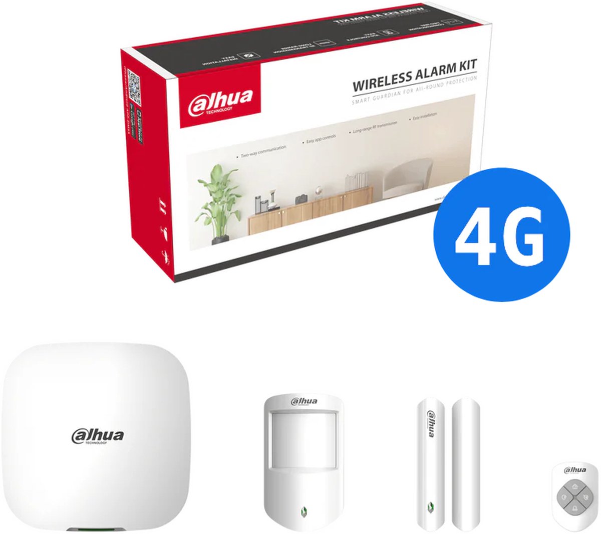 Dahua - arc3800h - alarme - sans fil - kit - 4g