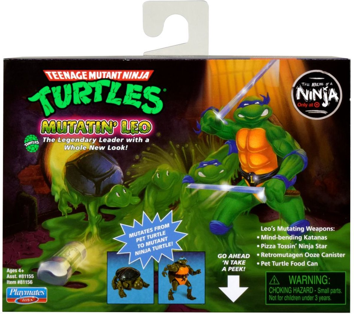 Boti tmnt figurines de mutation classiques ass..