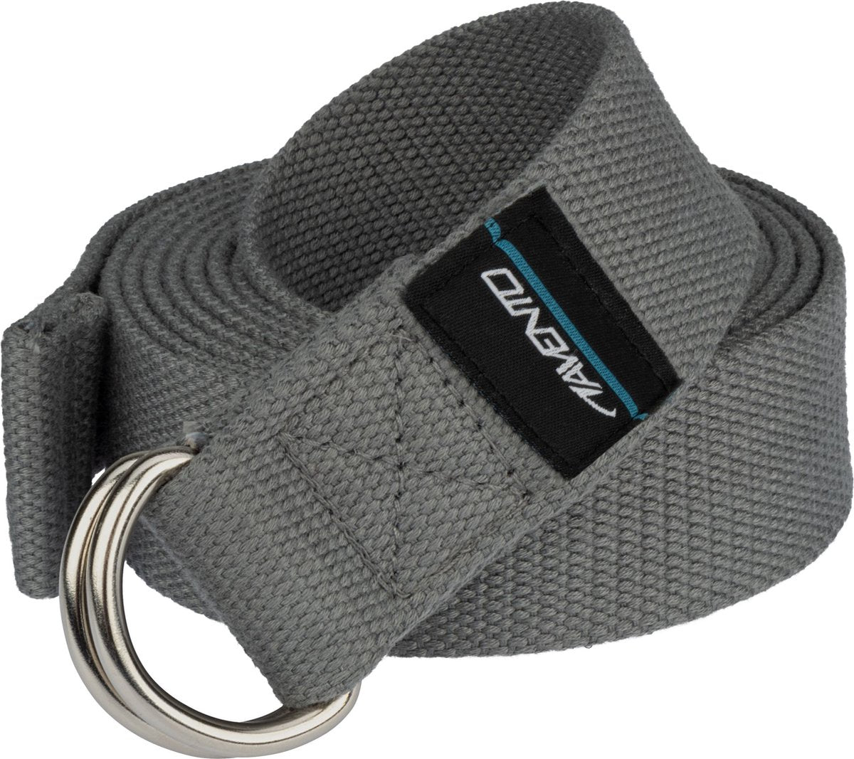 Sangle de yoga Avento - sangle de yoga en coton - 250 cm - gris