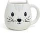 Balvi gobelet chat minou céramique blanche