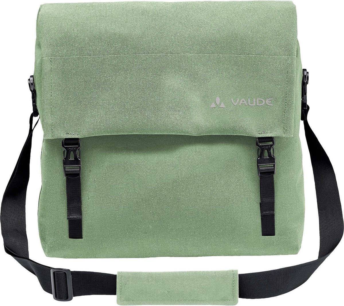 Sacoche de vélo Vaude sac à bandoulière avec compartiment pour ordinateur portable Augsburg IV sacoche de vélo vert saule kaki