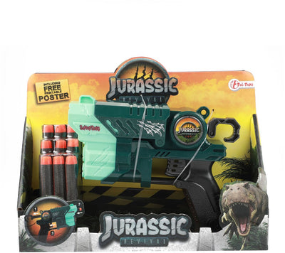 TOI-TOYS Jurassic Revivial Pistol avec flèches en mousse