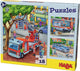 Puzzle Haba - police, pompiers, services d'urgence - 12 15 18pcs.