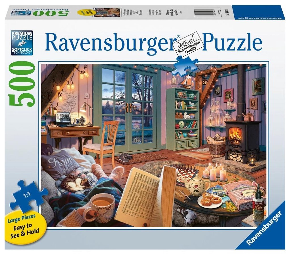 Ravensburger puzzle retraite confortable 500 pièce(s) vacances