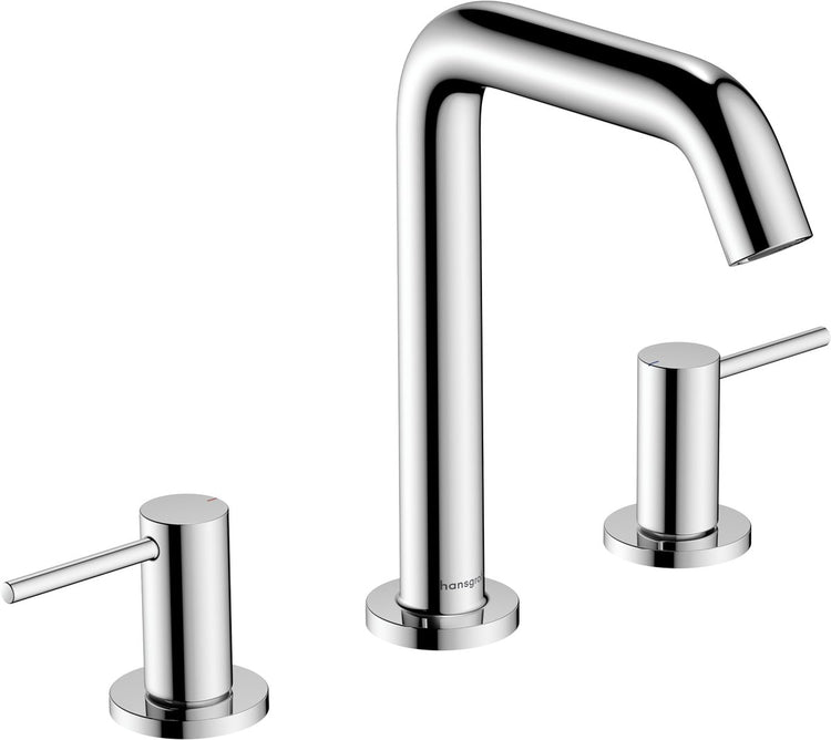 Hansgrohe tecturis s - robinet de lavabo - version 3 trous - avec bouchon de vidange - taille 150 mm - chrome