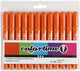 ORANJE JUMBO Marqueurs, 12e.