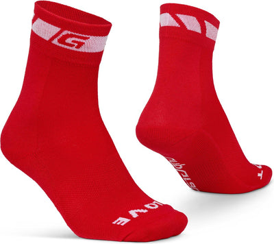 Gripgrab - chaussettes de cyclisme printemps-automne chaussettes de transition thermique - rouge - unisexe - taille s