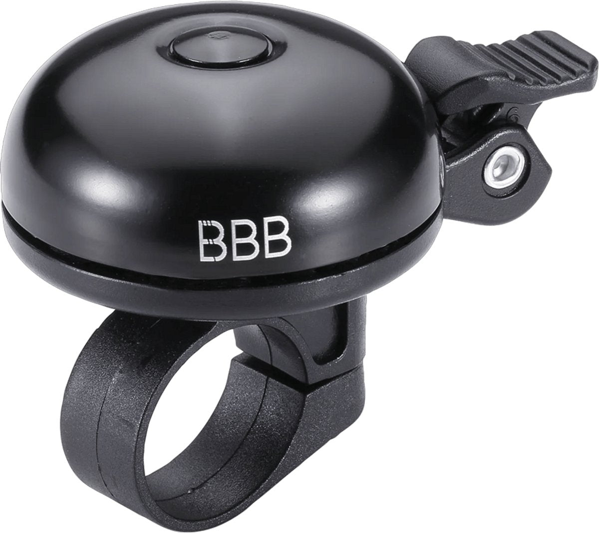 Sonnette de vélo Bbb cycling e sound - extrêmement puissante : 88 décibels - idéale pour les vélos électriques - ø 22,2 mm - noir mat - bbb-18