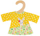 Doupnes à poupées avec chemise à rayures Bunny Lou, 20-25 cm