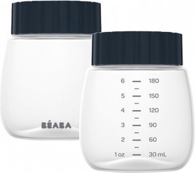 Béaba - biberons pour tire-lait - 2x 180 ml - sans BPA - pour congeler la conservation du lait maternel