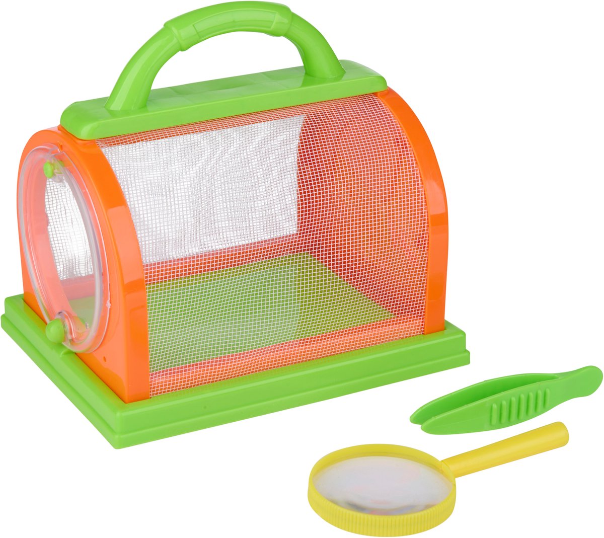 Eddy Toys Boîte de découverte d'insectes – Boîte de capture d'insectes avec loupe et outil de cueillette – Jouets éducatifs d'extérieur