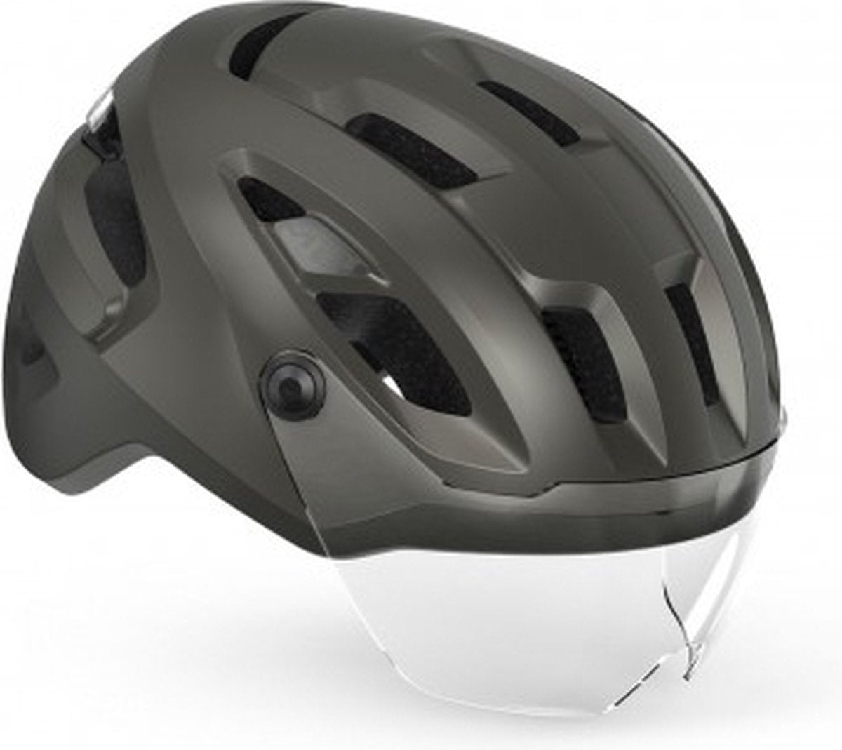 Avec casque de vélo intercity mips hommes femmes - casque de vélo e-bike adultes - vélo électrique - taille l (58-61 cm) - nta 8776 - titane allic mat (gris)