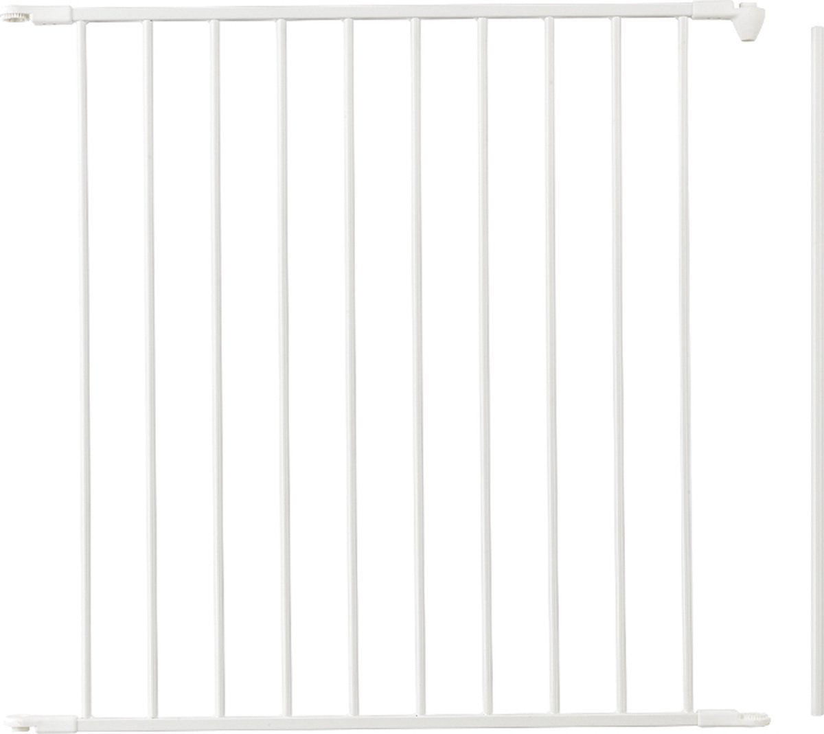 Extension flexible Babydan 72cm - extension - blanc
