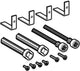 Kit d'extension Geberit pour plaque de commande de réservoir encastré sigma, omega et kappa