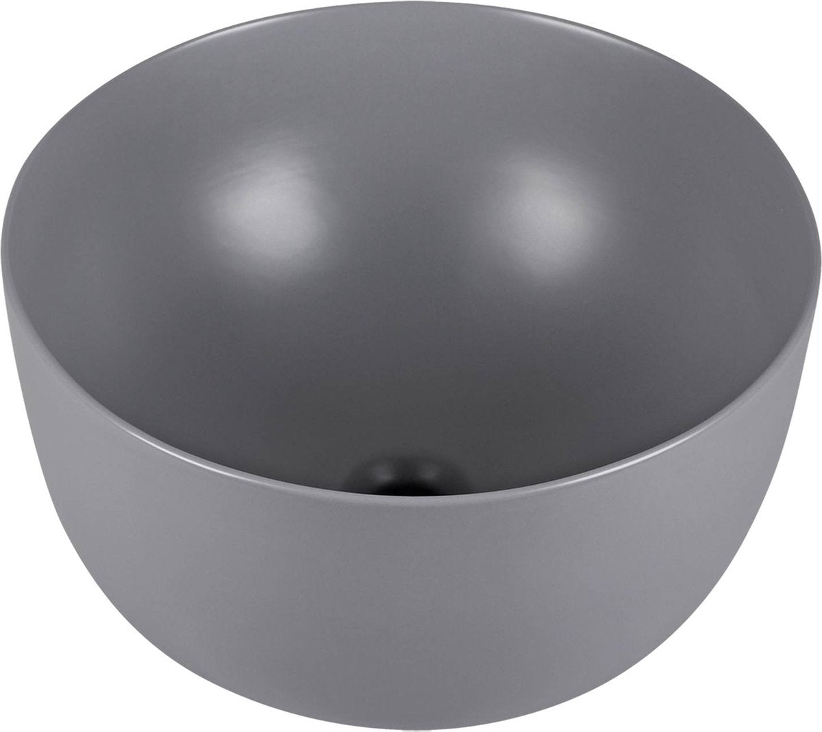 Differnz lavabo tulipe 40cm céramique gris clair mat
