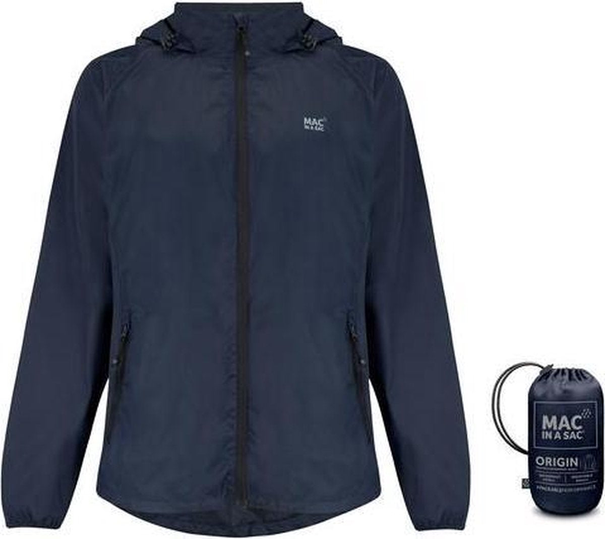 Imperméable Mac in a sac origin 2 unisexe - marine - taille m